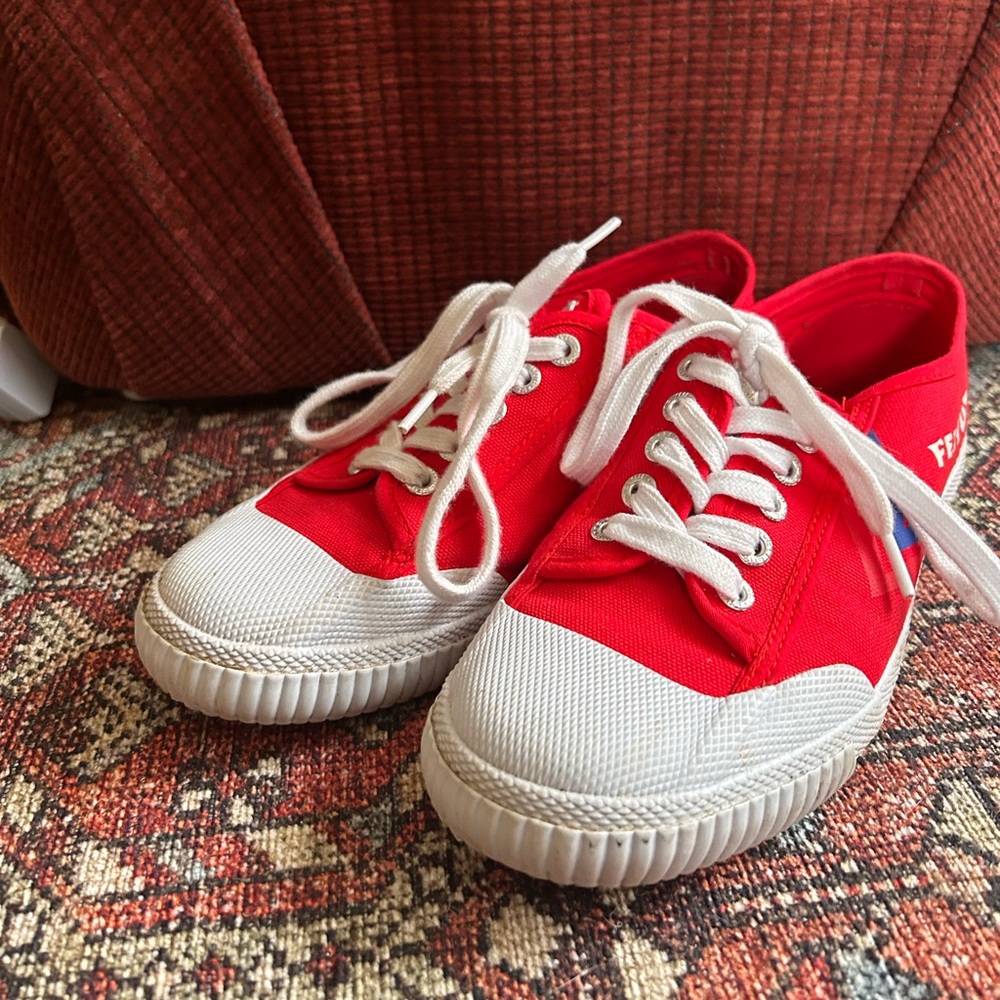 FELO 1920 RED WOMEN FEIYUE parkour shoes